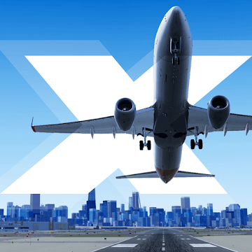 X-Plane Flight Simulator MOD APK Logo